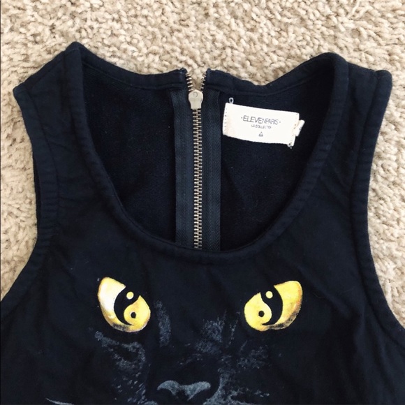 Eleven Paris Black Cat dress Halloween - Picture 4 of 5